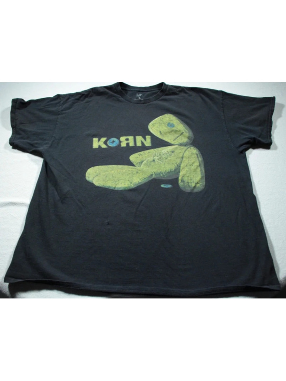 Korn Issues Tour Concert T-Shirt 2XL Shirt Black Distressed